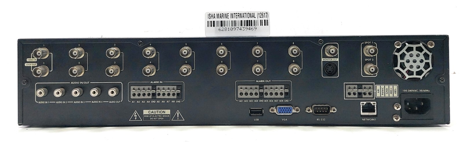 Ganz 8CH MPEG4 Network DVR CN2500 Digital Video Recorder