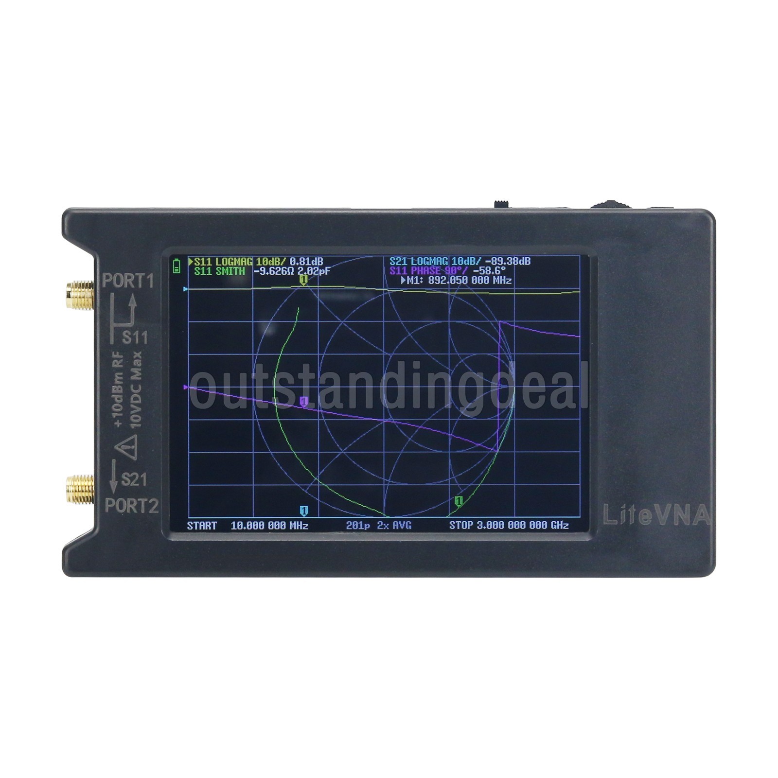 LiteVNA-64 50KHz-6.3GHz Vector Network Analyzer VNA Antenna Analyzer ot25
