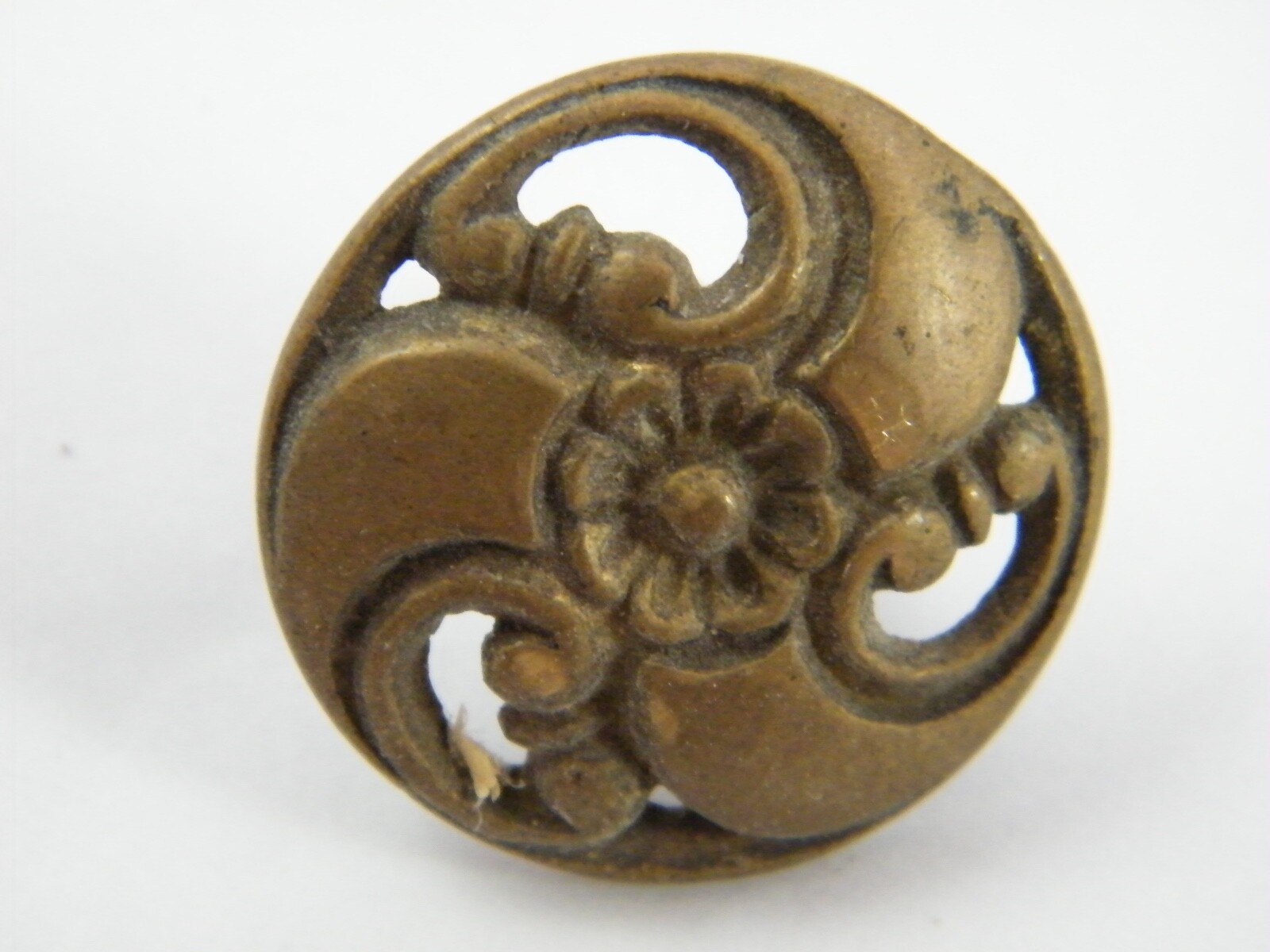 16 VINTAGE BRASS? DRAWER PULLS / CABINET KNOBS