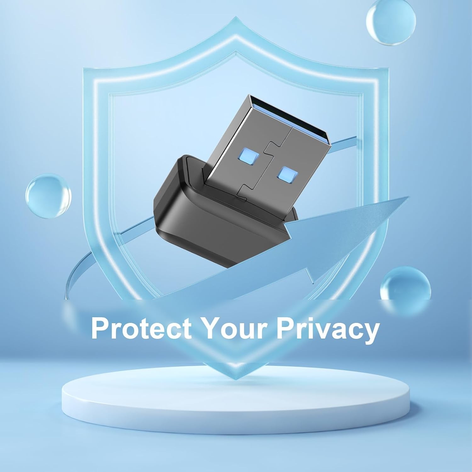 USB Fingerprint Reader for Windows 10/11 Computer with Fingerprint Recognition