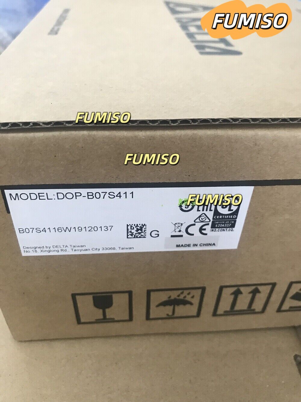 New DELTA DOP-B07S411 Touch Screen HMI 7" TFT PLC DOPB07S4 Expedited Shipping&sp