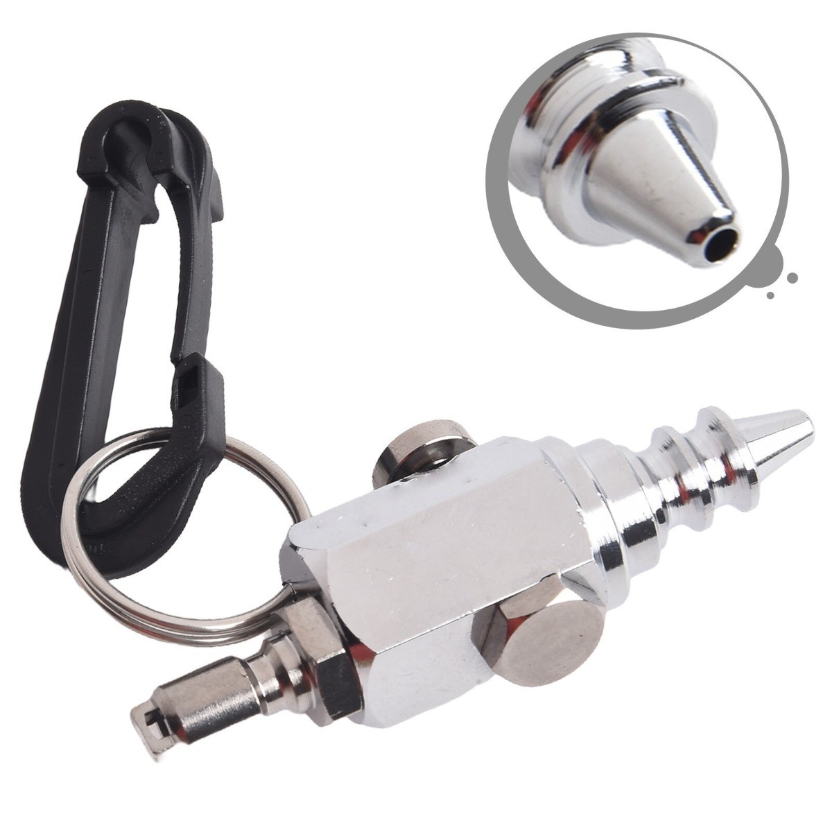 For Precision Equipment Cleaning Stainless Steel Scuba Diving Air Nozzle