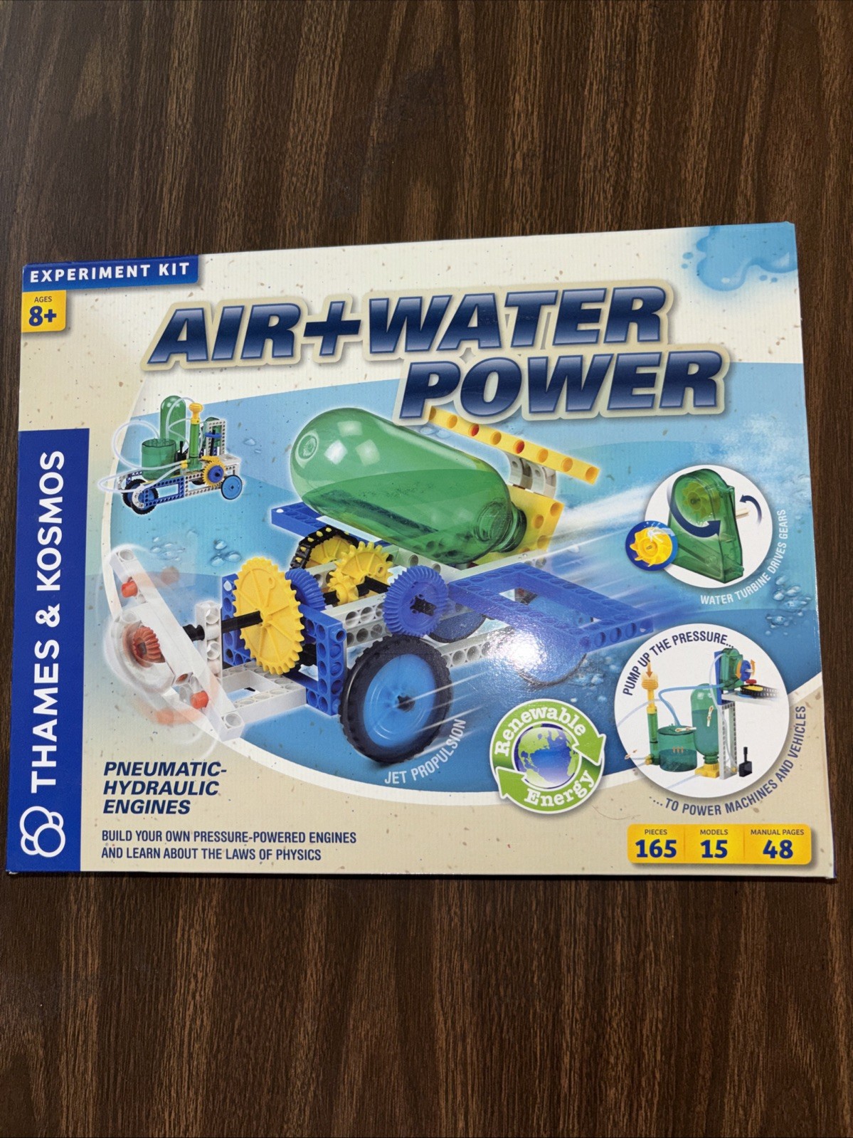 Air & Water Power Experiment Kit Thames & Kosmos
