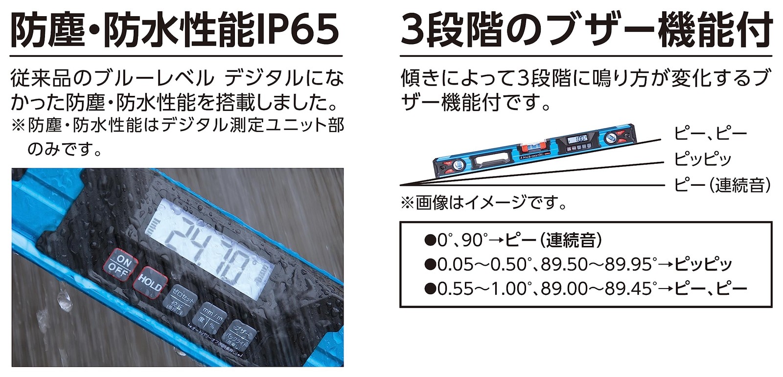 Blue Level Pro2 600mm dustproof and waterproof digital level 75315