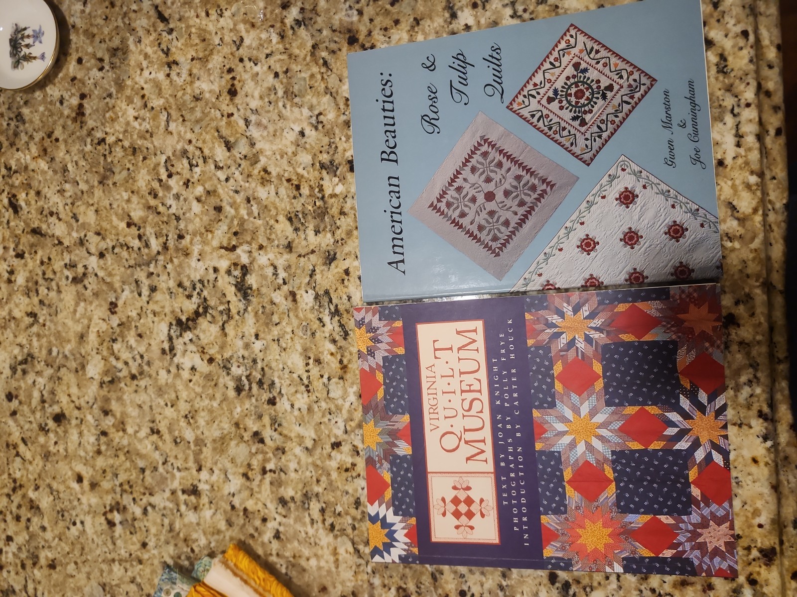 Lot of 2 Vintage Quilting Books: Virginia Quilt Museum & American Beauties