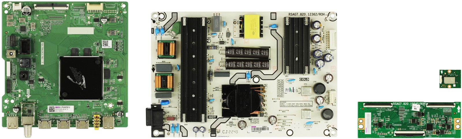 Toshiba 65C350LU Complete LED TV Repair Parts Kit VERSION 1 (SEE NOTE)