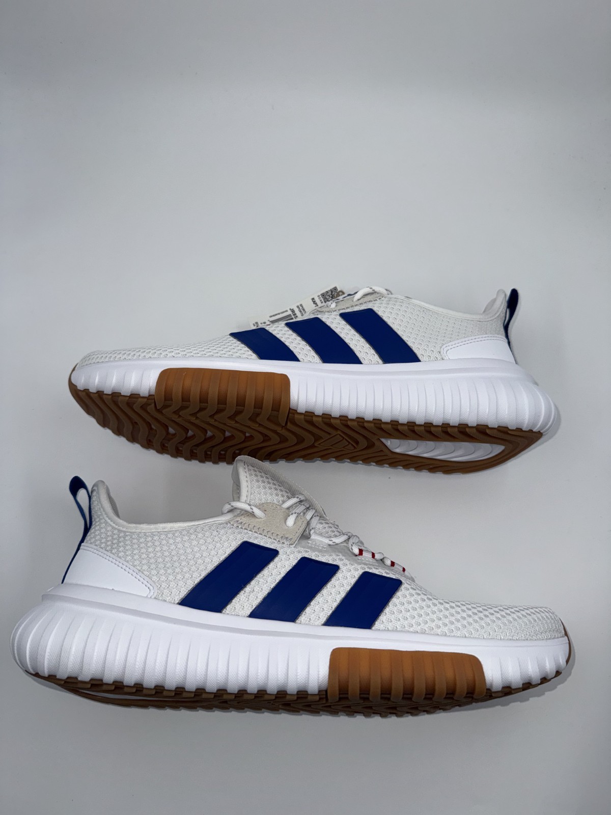 adidas Kaptir 4.0 Cloud White Royal Blue Men's Road Running Shoes Pick Size
