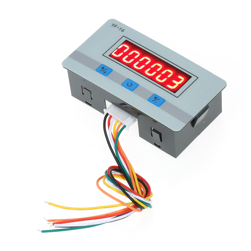 Digital Counter Module Electronic Totalizer with NPN &PNP Signal Interface E2E7