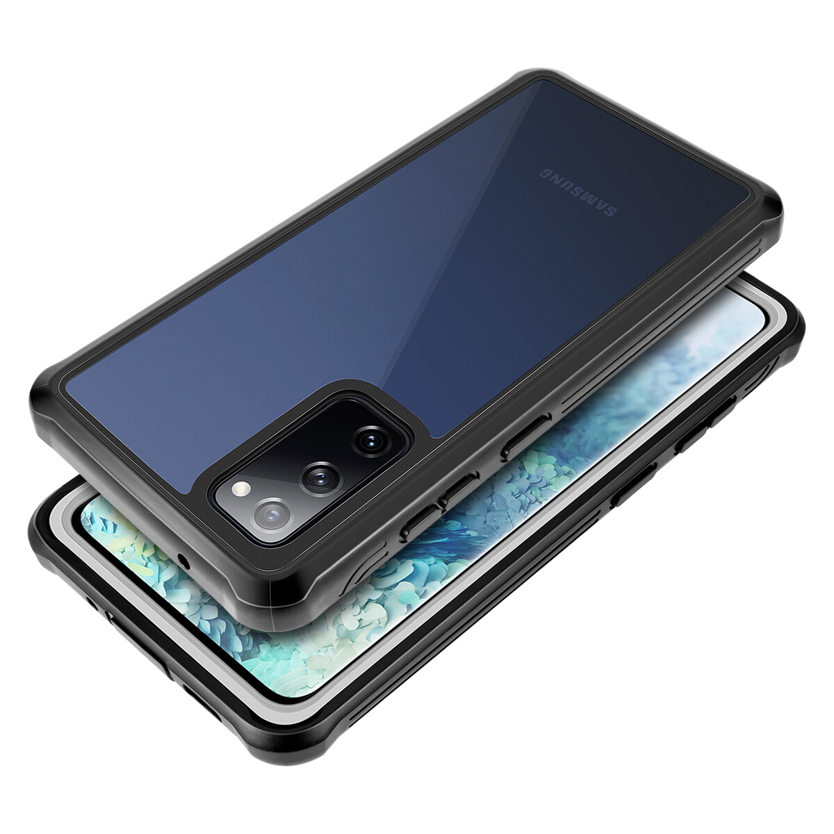 For Samsung Galaxy S20 FE 5G Case Rugged Shockproof Cover with Screen Protector