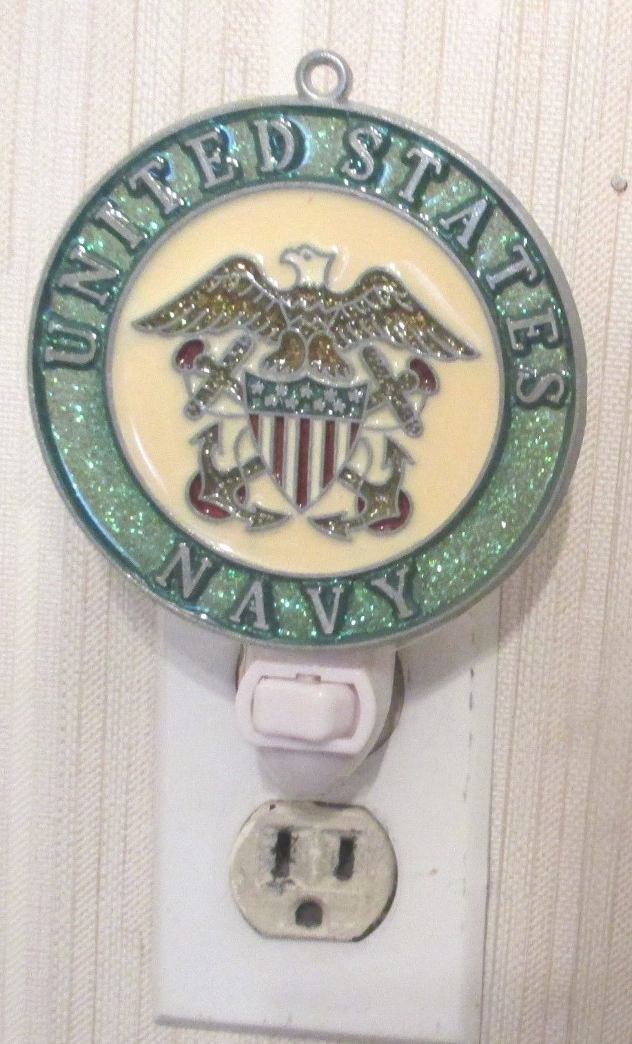 NAVY NIGHTLIGHT (UNITED STATES US SUNCATCHER MILITARY)