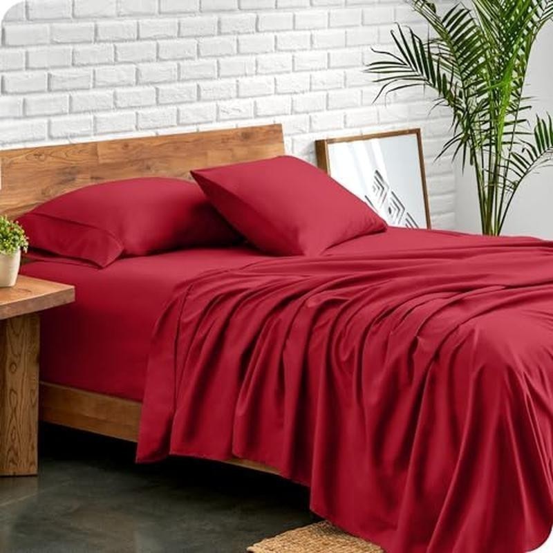 Ultra Soft Microfiber Full Bed Sheet Set Deep Pockets 4 Piece Easy Care New