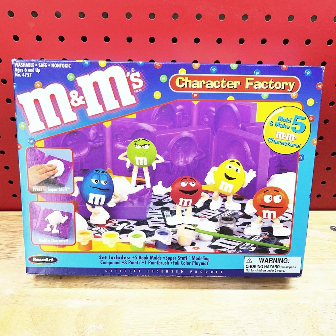 FACTORY SEALED M&M's Character Factory Mold & Make 5 M&M Characters Set Box