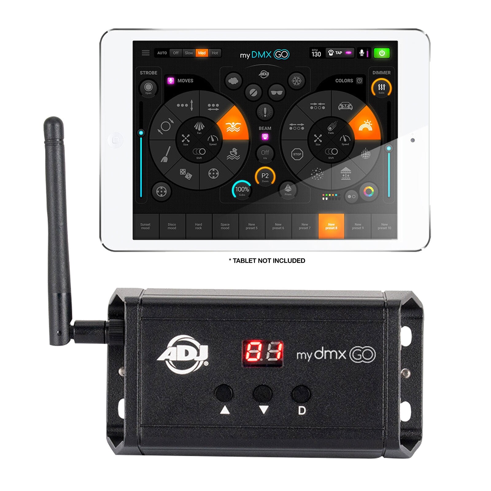 ADJ myDMX Go Wireless Lighting Control System for iPad/Android