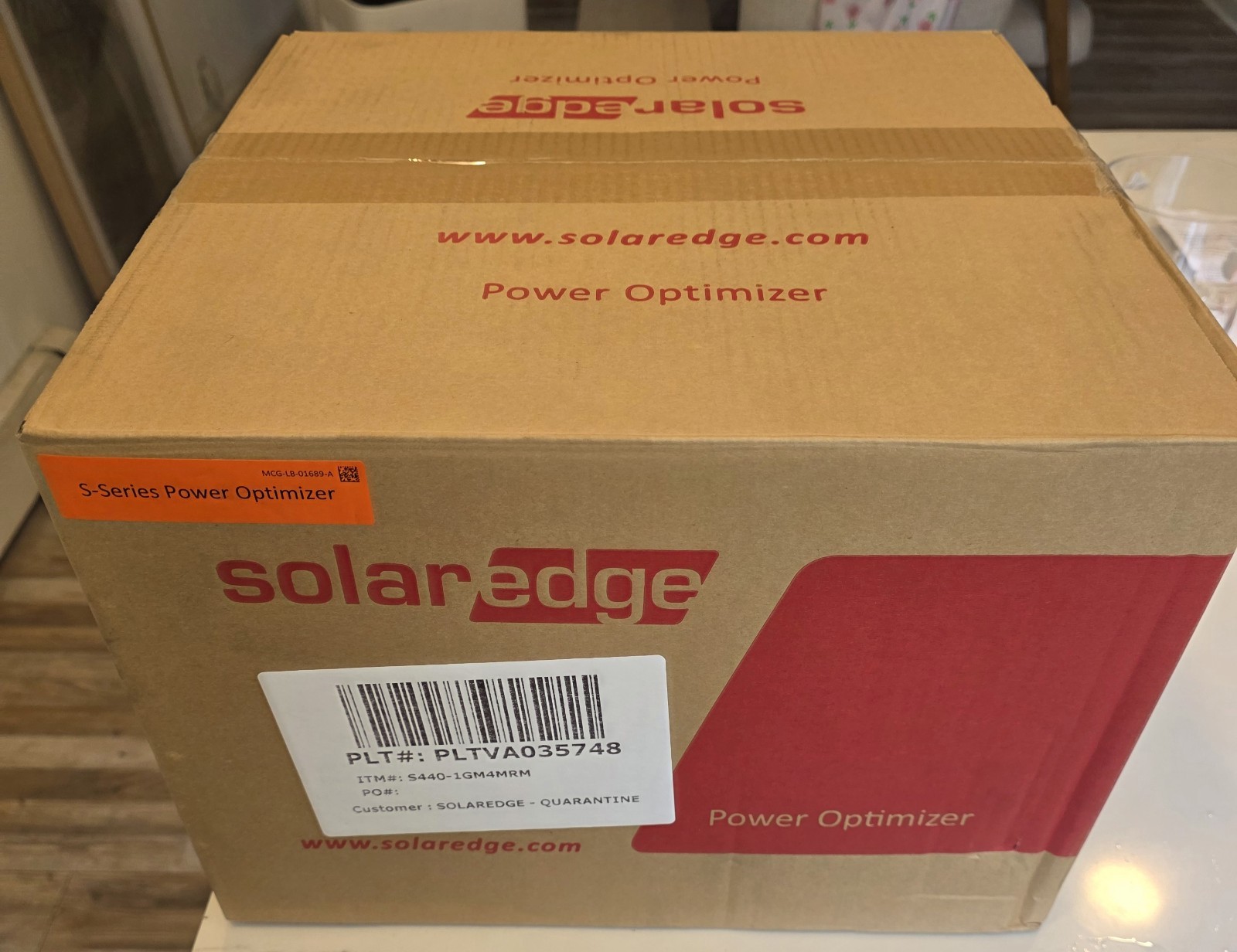 NIBox 20 Pack ~ SOLAR EDGE S SERIES POWER OPTIMIZER MODEL S440 ARRAY PANEL NEW