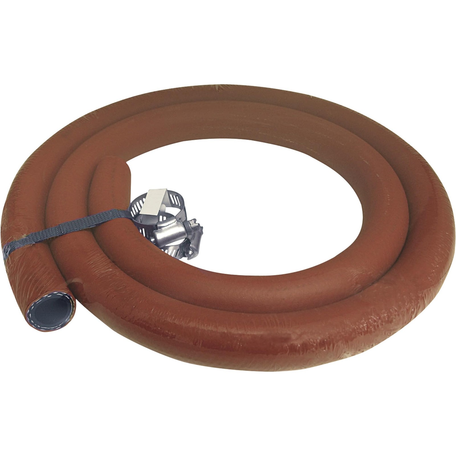 3/4" x 5' Low Pressure Hydraulic Return Line Hose with Gear Clamps
