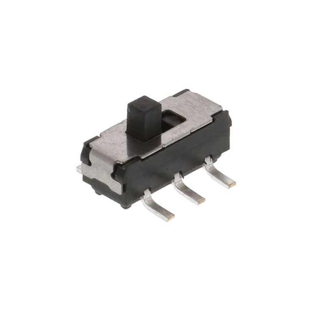 JS202011SCQN SWITCH SLIDE DPDT 300MA 6V (1K REEL)