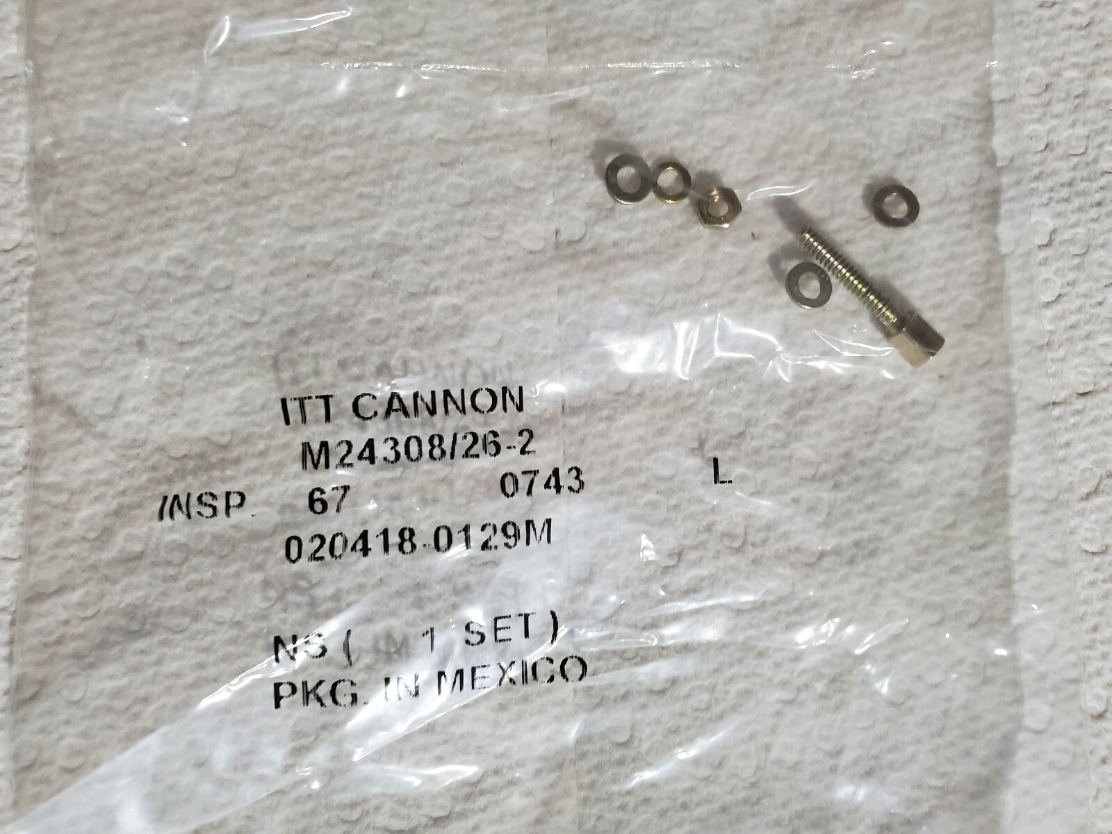 Astrex M24308/26-2 MIL Spec Jack Screw (For D-Sub Connectors)