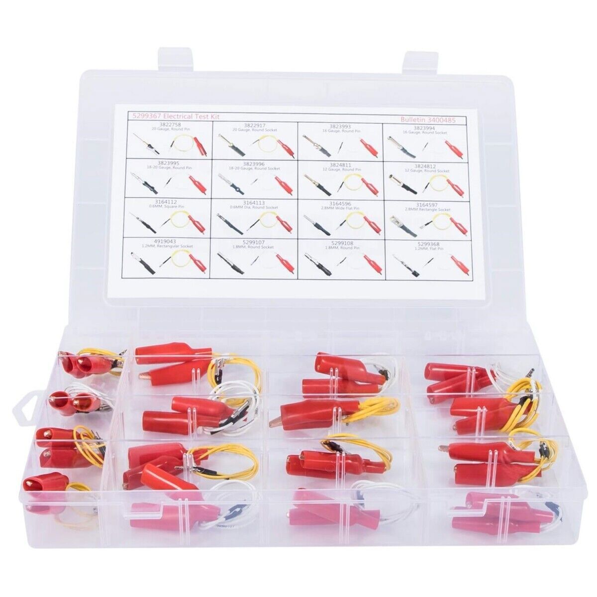 5299367 Electrical Test Lead Kit Electrical Terminal Kit For Cummins 16Pcs