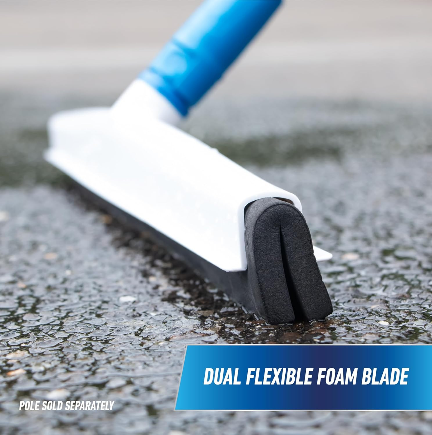 - 961350 Professional AquaFlex Uneven Surface Floor Squeegee with Splash Guar...