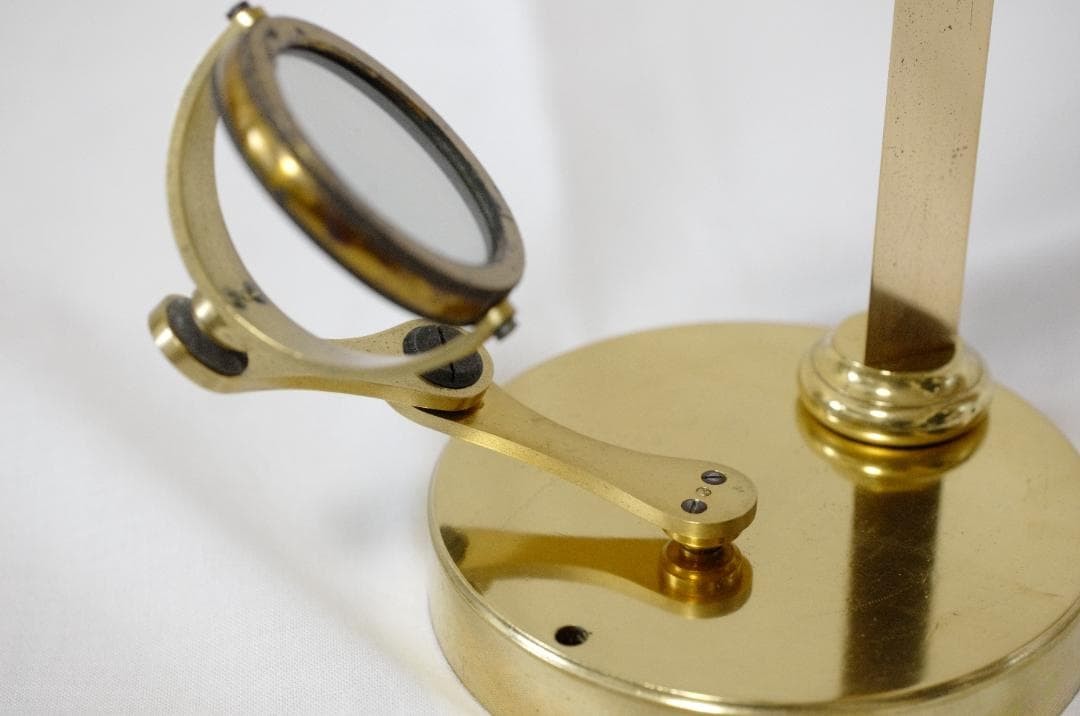 microscope antique vintage collectible Simon Pressl's "achromatic" microscope