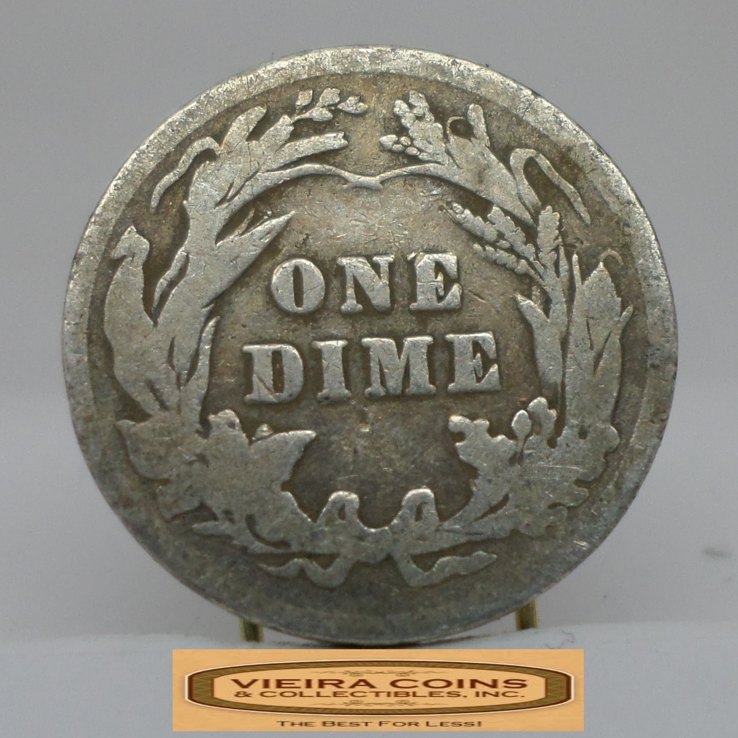 1901 Barber Silver Dime, 90% Silver - #C57742NQ