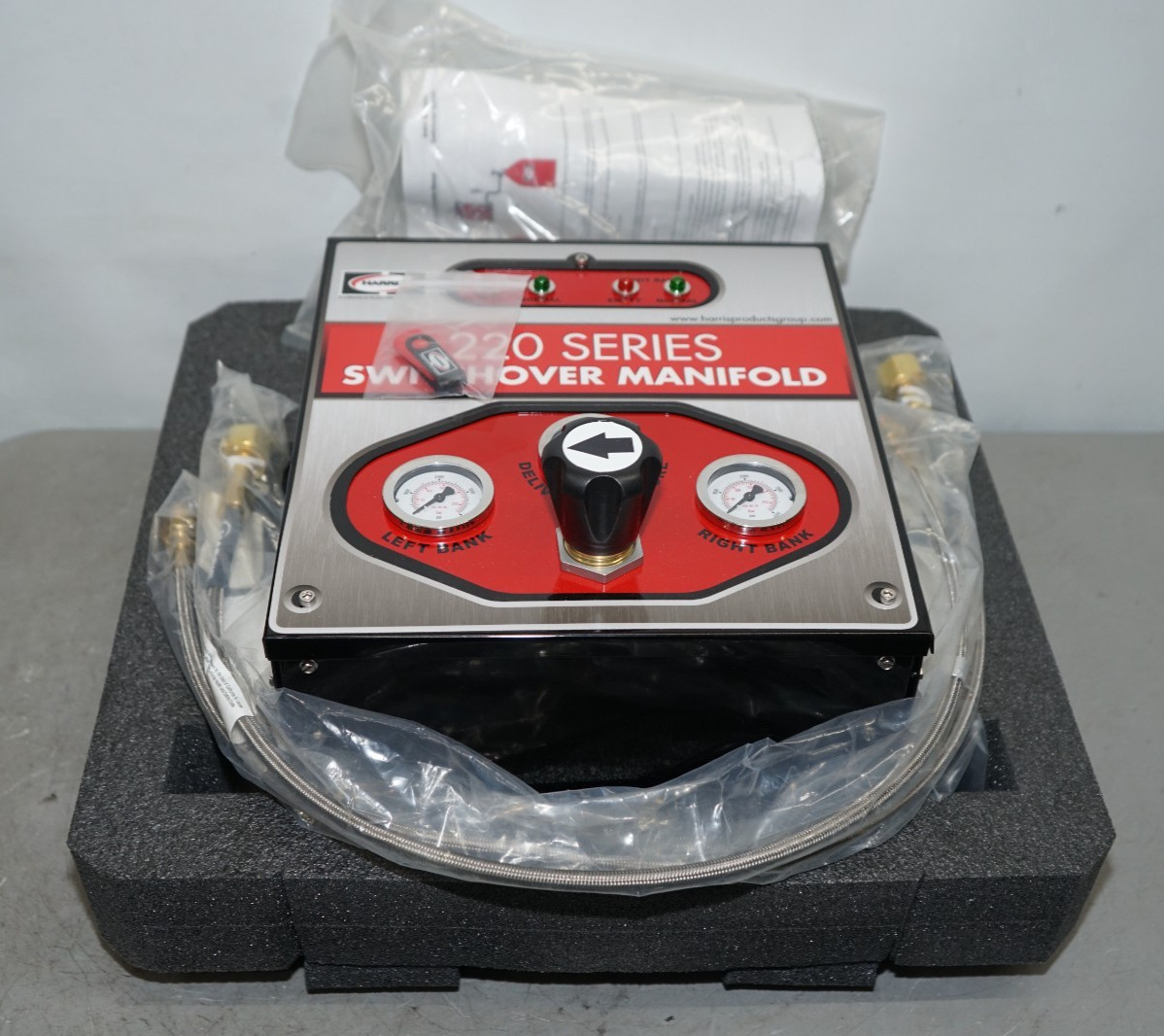 ^ Lincoln Electric / Harris 220 Series Switchover Manifold #X6014