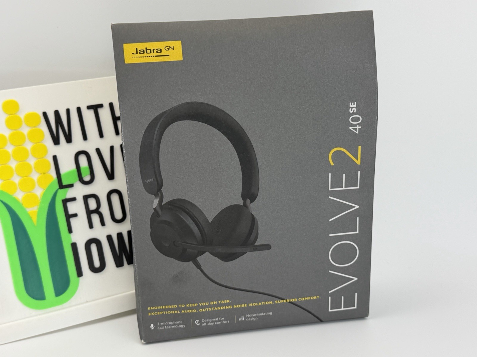 Jabra Evolve2 40 SE USB-C, MS Stereo Wired Headset  NEW