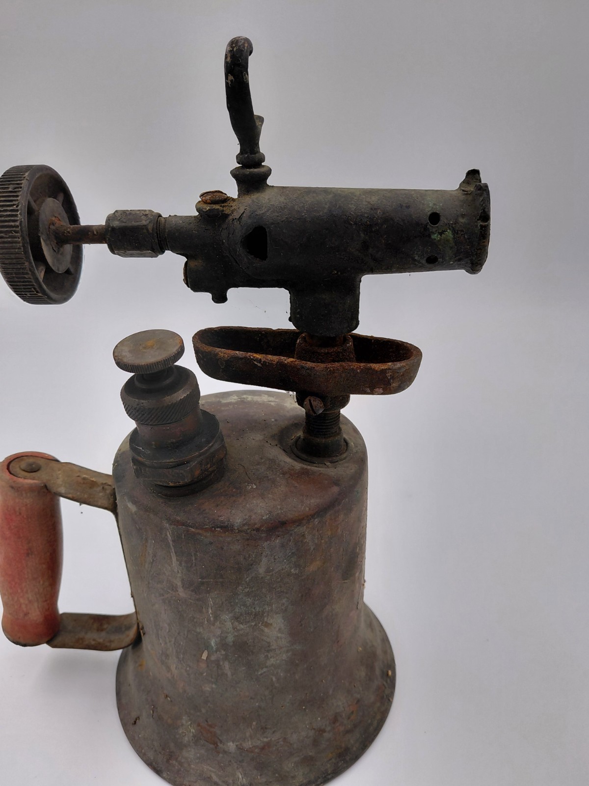 Vintage Antique Turner Brass Soder Torch Gas Blow Torch