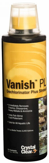 CrystalClear Vanish Plus Liquid, 32 oz, CC015-32, UPC 023796003413