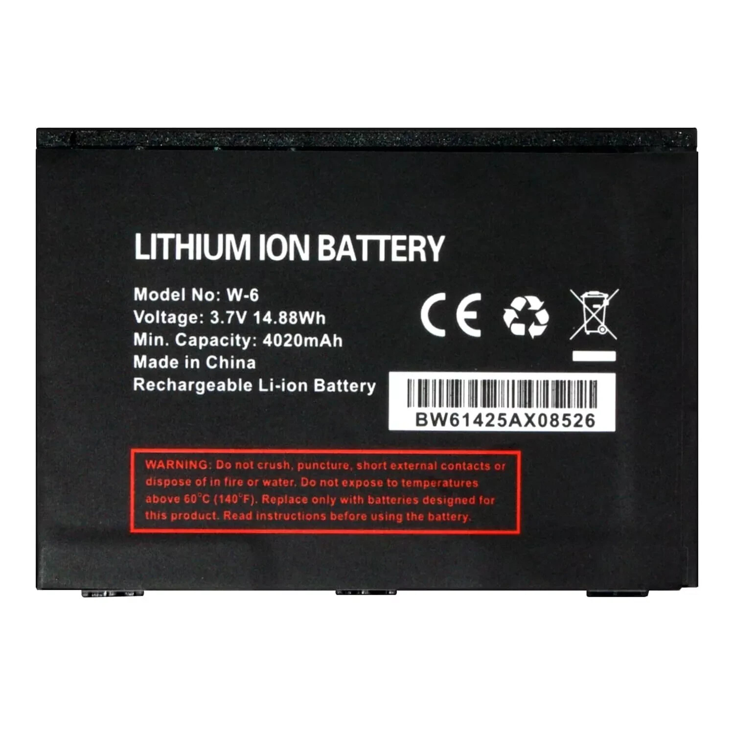 OEM Spec Battery Netgear AirCard 781S 4G AT&T Unite Pro Hotspot W6 W-6 4020mA