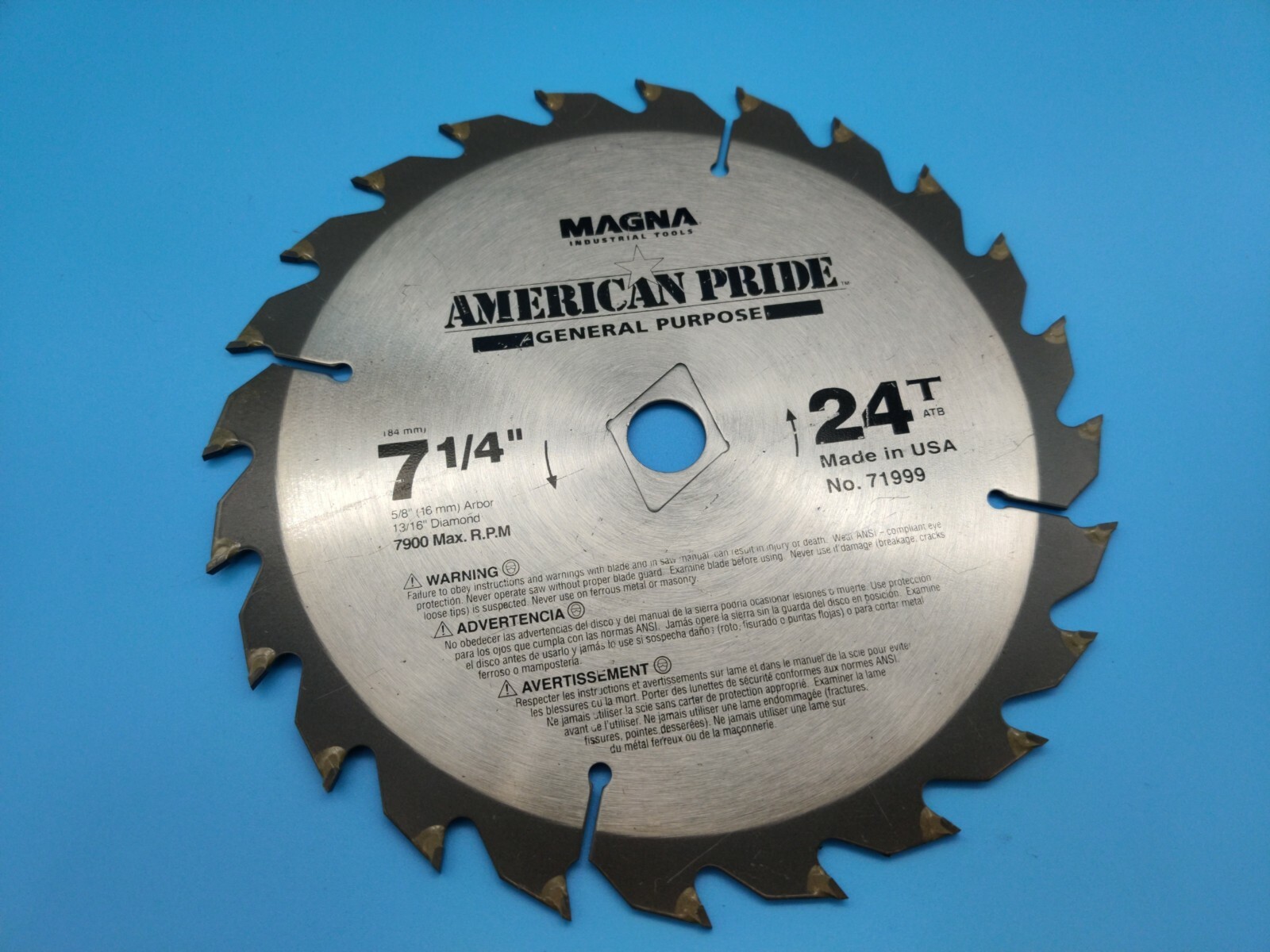Magna 71999 (7-1/4") 24T General Purpose