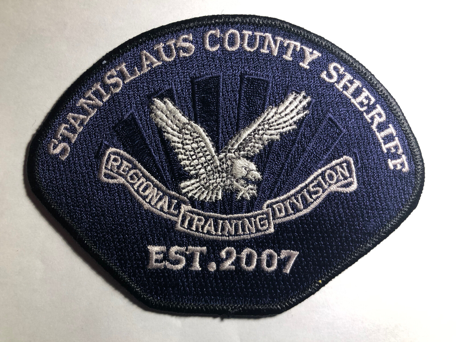 Stanislaus County California Sheriff Training Division Patch ~ RARE