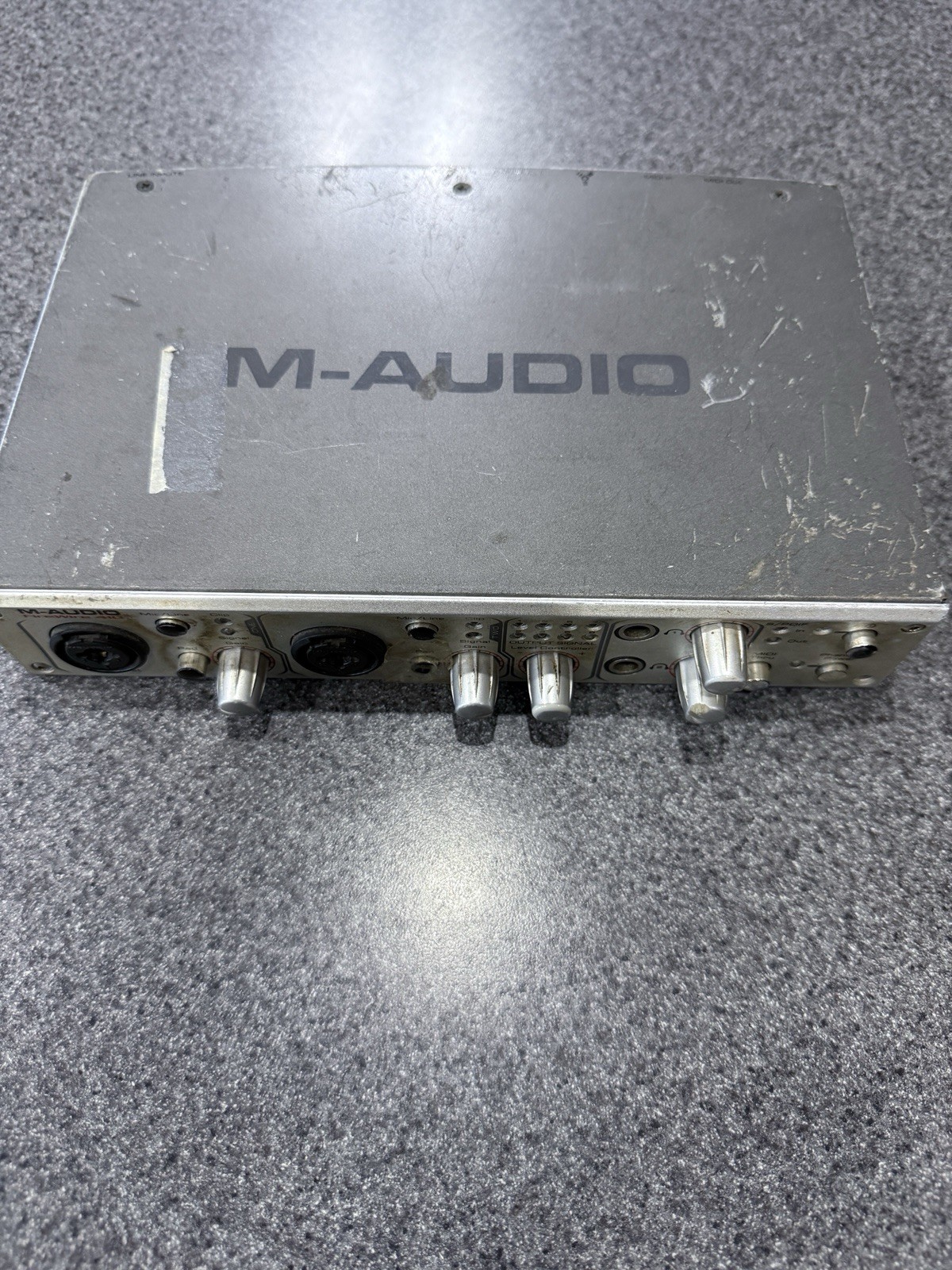 M-Audio FireWire 410 Microphone Receiver MIDI Audio Interface