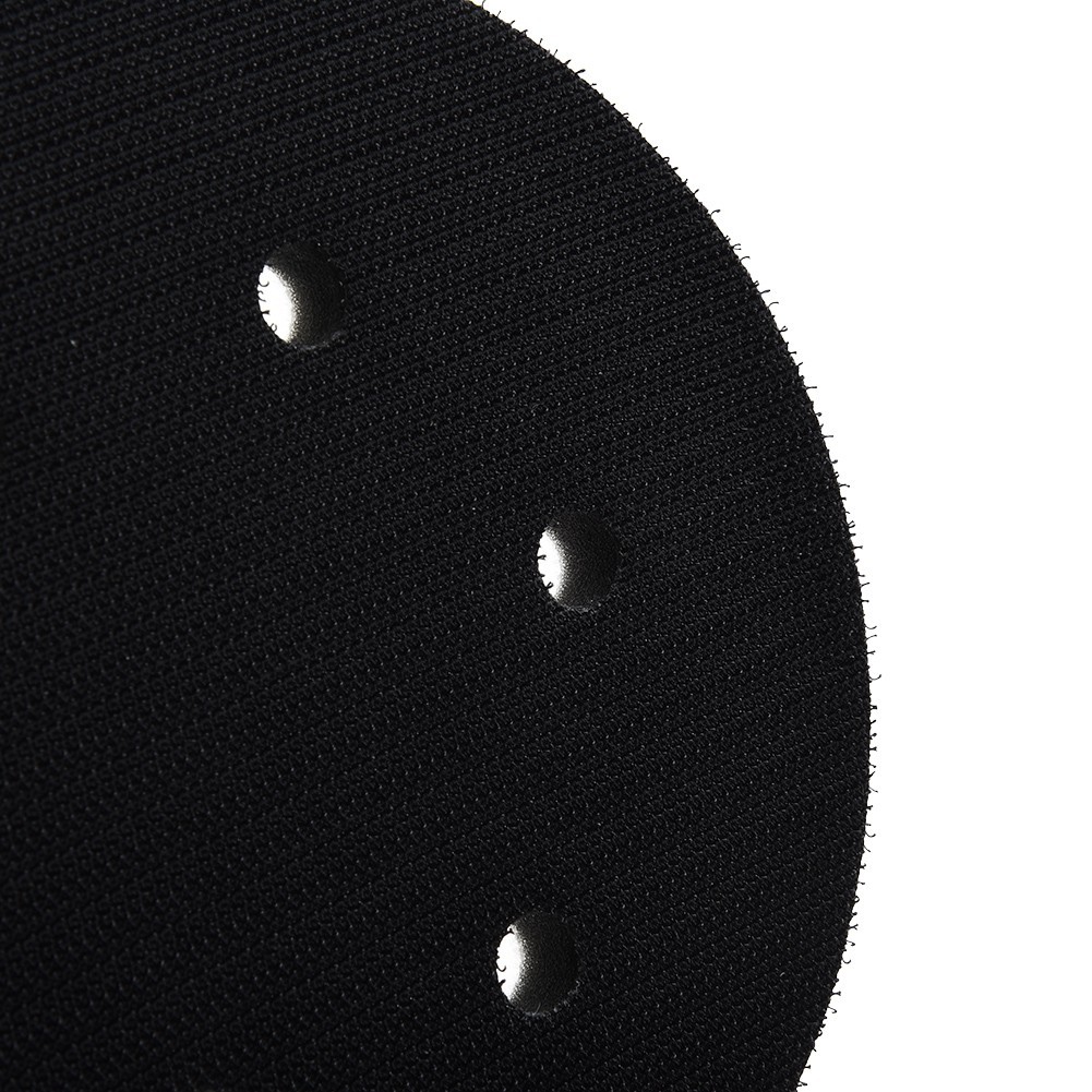Interface Pad Soft Interface Pad 150mm 6 Hole Disc Pad Foam Disc Hook&Loop