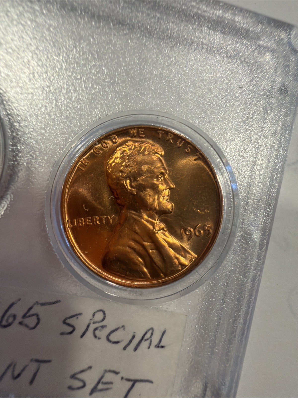 1965 Special Mint Set 40% Silver 50c Only 032816