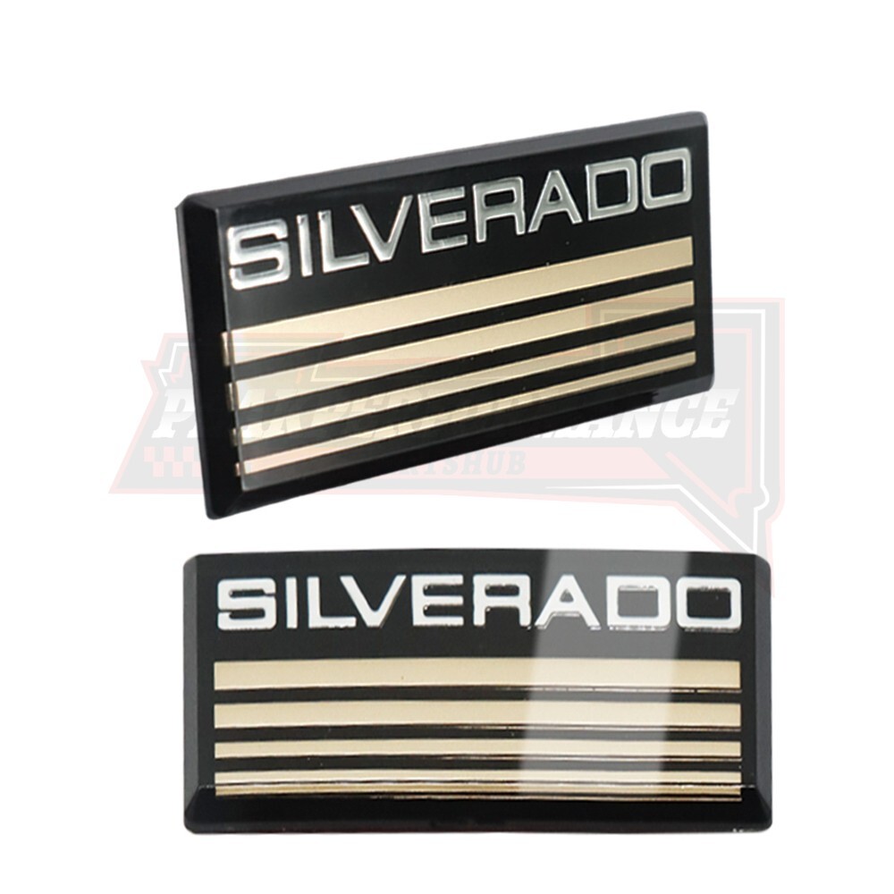 Side Body Cab Pickup Truck Badges Symbol Gold For Silverado 1988-1998 Emblem