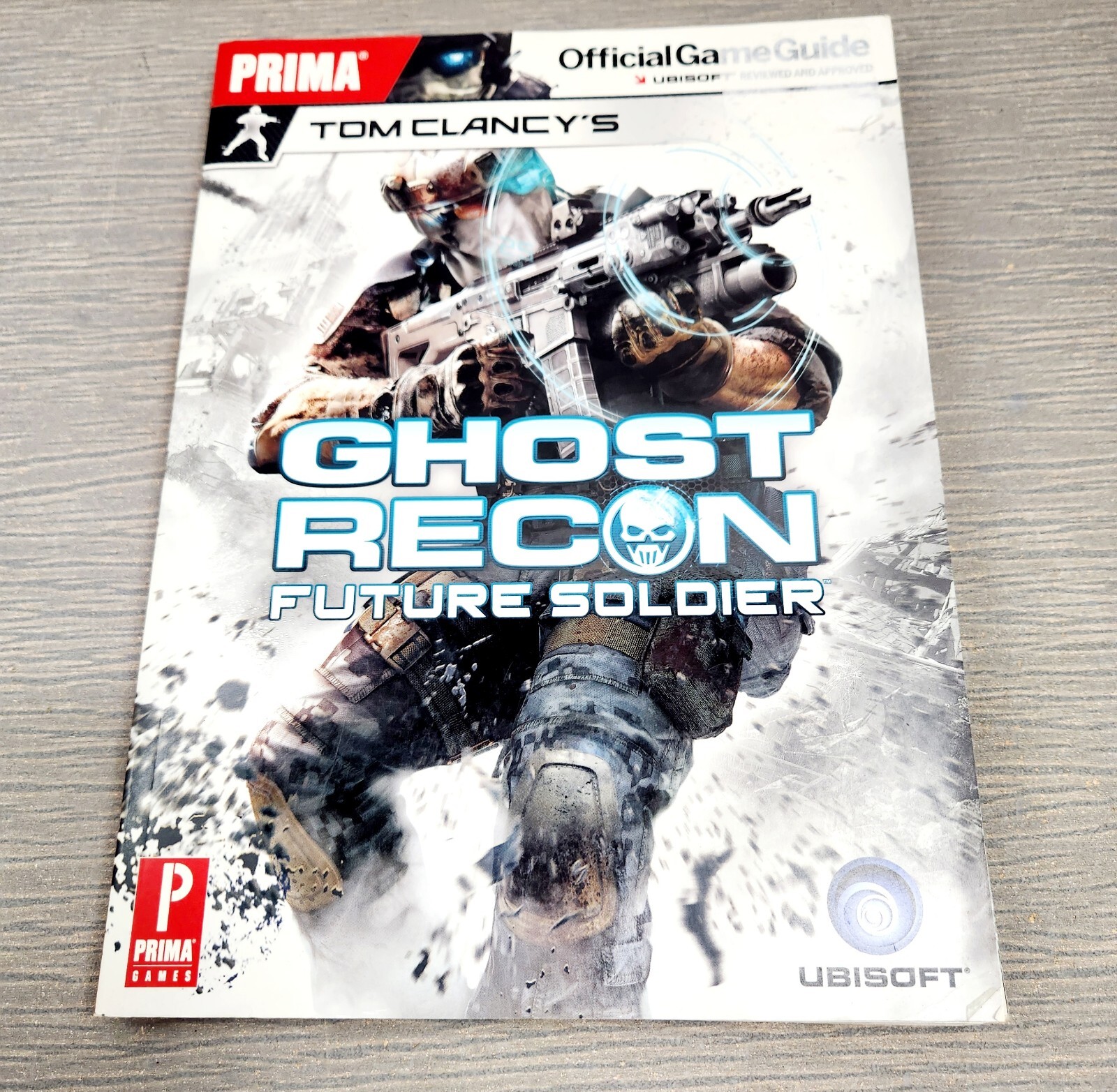 Prima Official Game Strategy Guide Ghost Recon Future Soldier Paperback Book