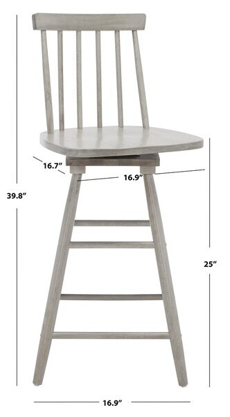 Safavieh Quai Swivel Counter Stool, Reduced Price 2172721565 BST1404B