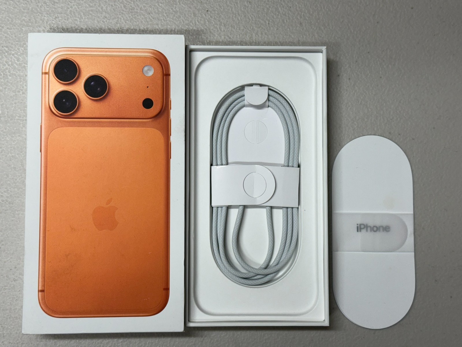 iPhone 17 Pro Max Empty Retail Box OEM With USB-C Cable Option All Colors - New
