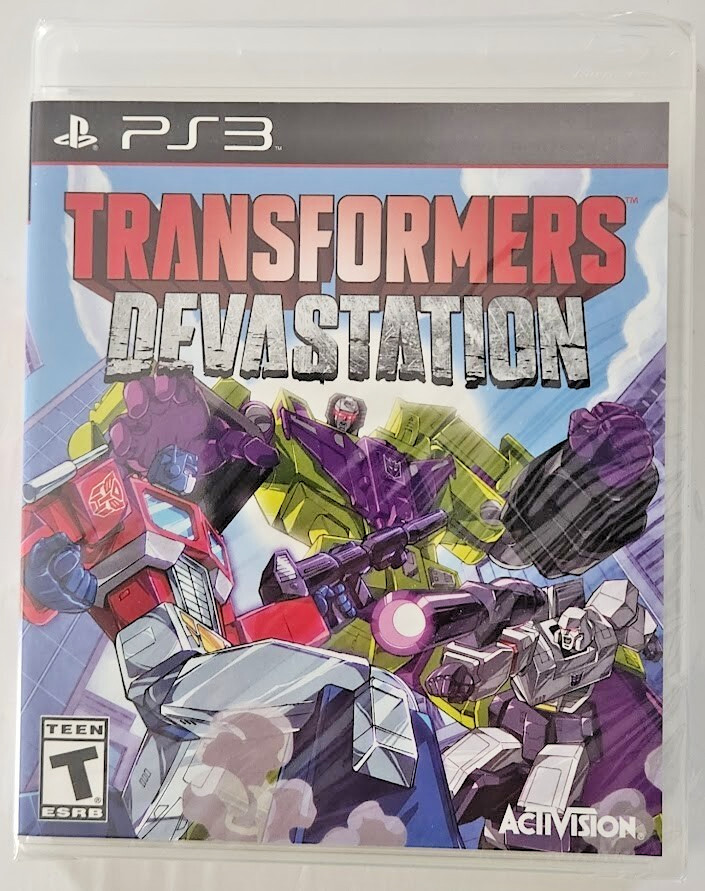 Transformers: Devastation PS3 Brand New Game Special (2015 Hack & Slash)