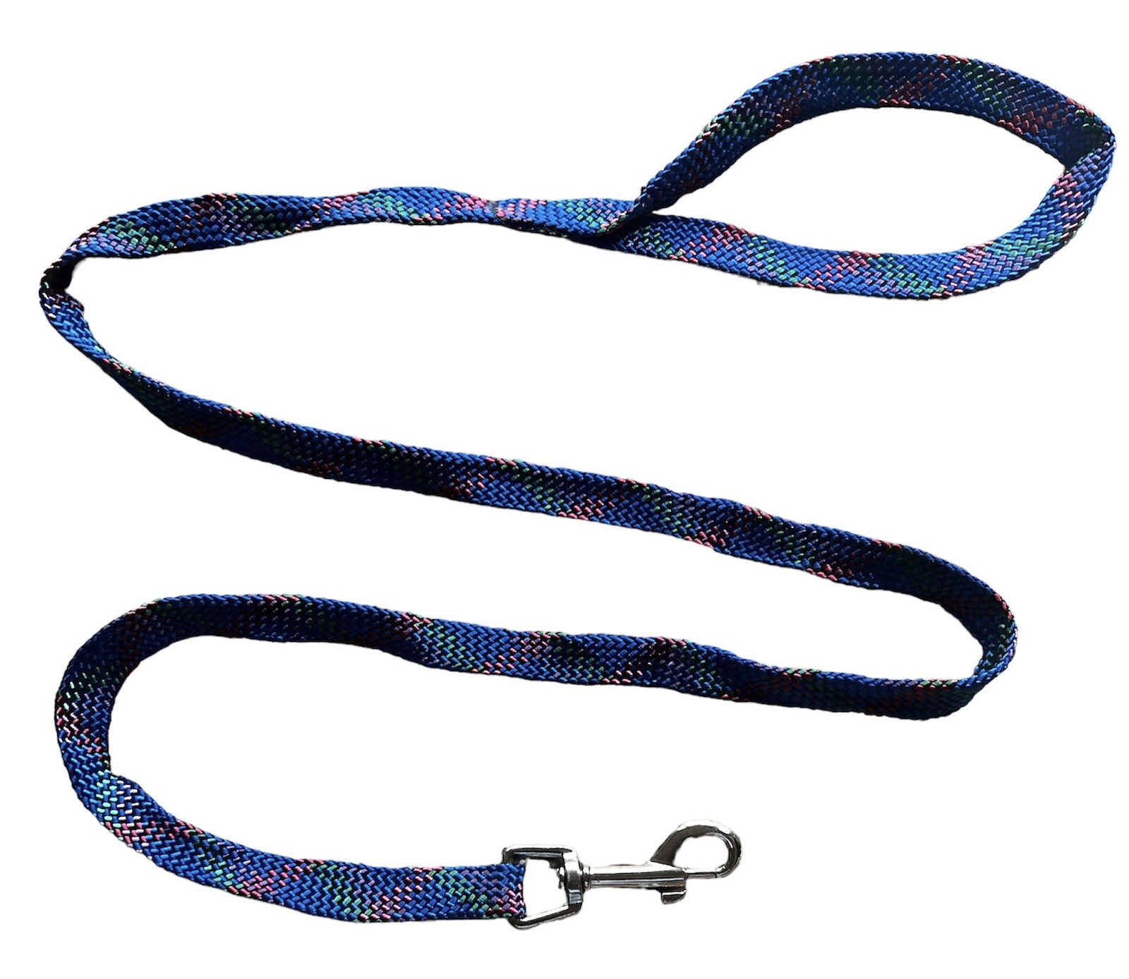 Brookhill Dog Leash 4 FT Nylon w Handle Clasp bright colors for walking training