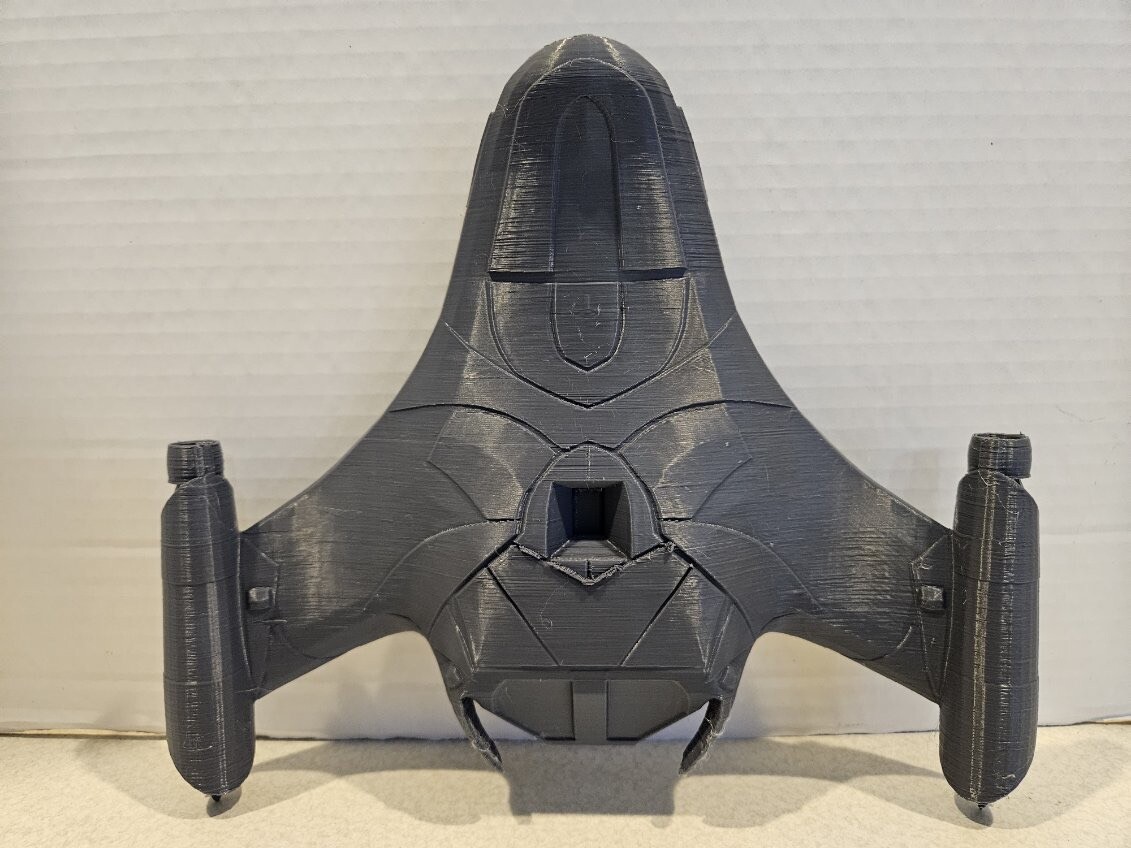 Killjoys Lucy Shape Ship 3d Printed Fully Assembled 8in