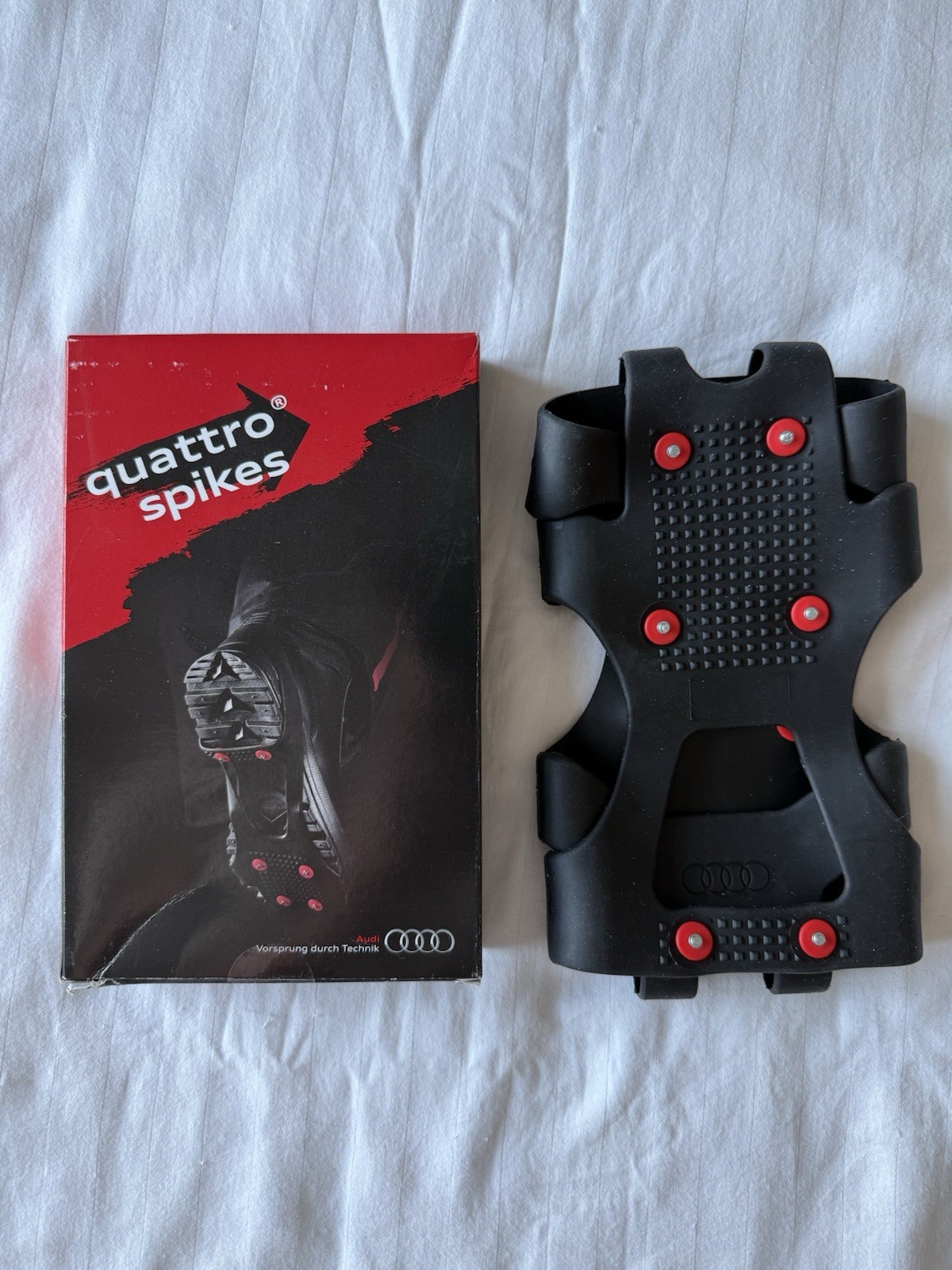 Brand New Audi Quattro Shoe Spikes Size XL (11-14)