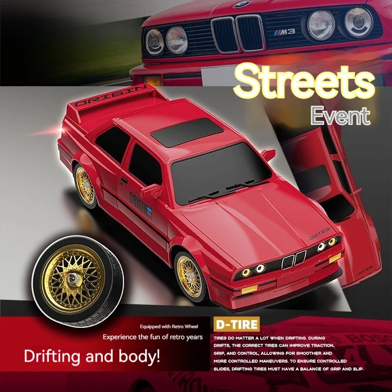 Rc Car 1:16 Sports Car Car 4wd 30km/H High Speed Drift Car 2.4g Cvt Rc Car Toy
