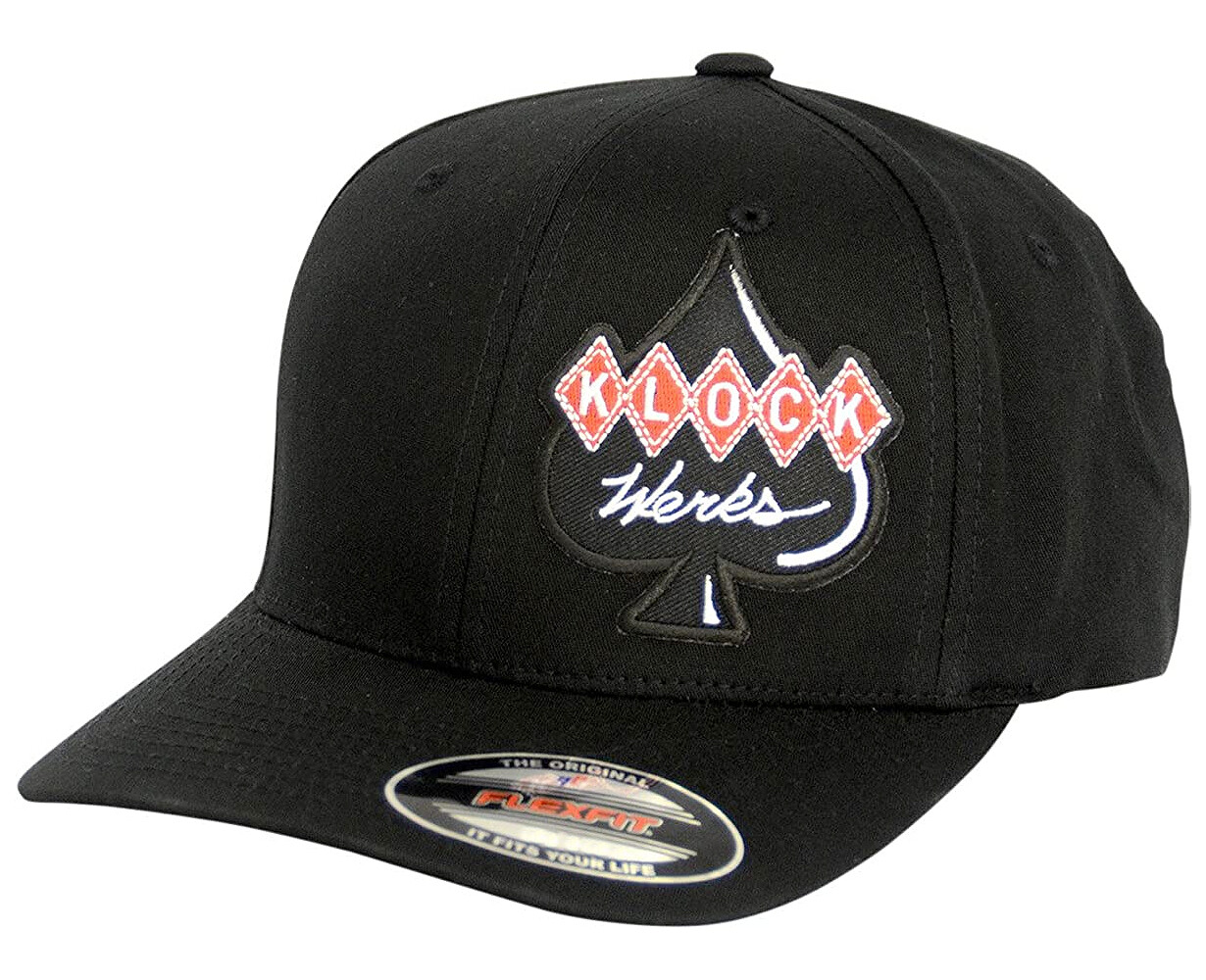 Klock Werks Logo Flexfit Hat Black/Red