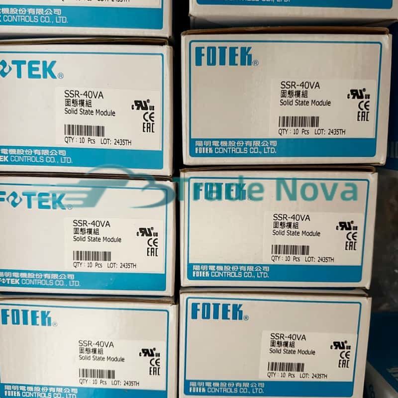 1PCS NEW Fotek SSR-40VA Solid State Relay Fast Delivery SSR40VA