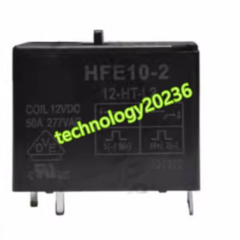 1PC NEW Hongfa relay HFE10-2-12 24-HT-L2 L1 ZT H1T DC12V 24VDC #YT