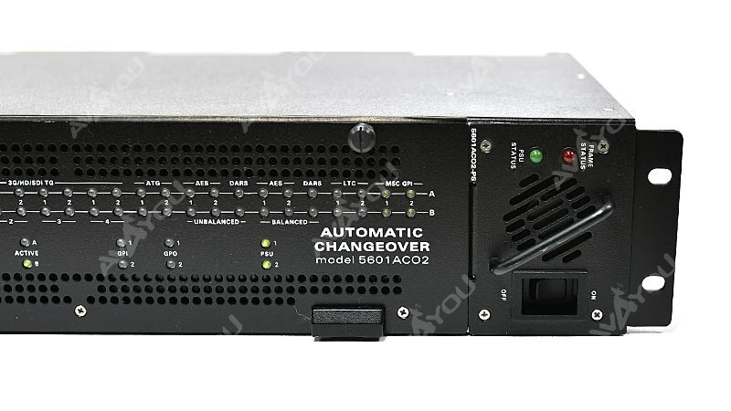 Evertz 5601ACO2 Automatic Changeover for 5601MSC Master Clock/Sync Generator