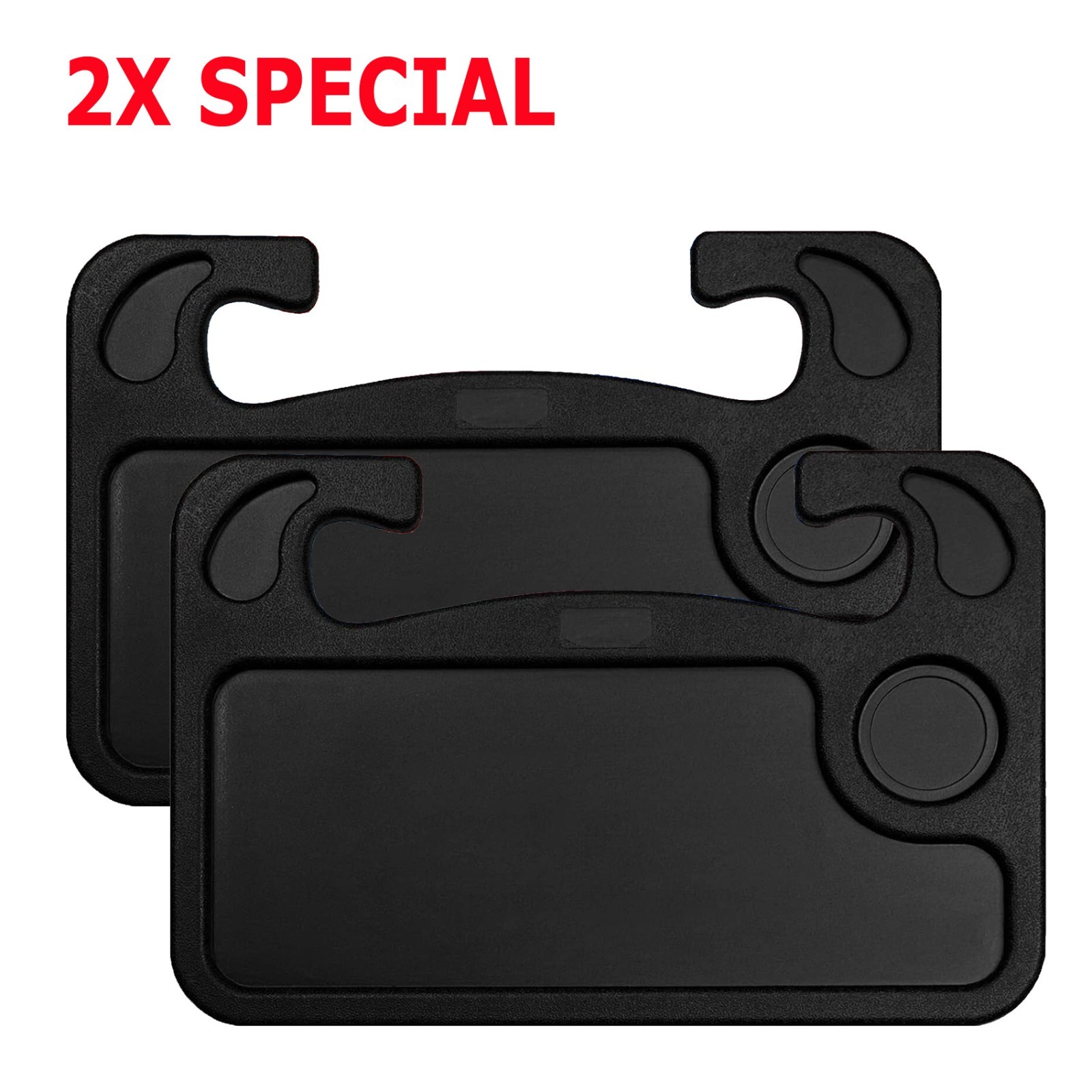 Steering Wheel Car Tray Table Desk With Cup Holder For Eating Driver Accessories