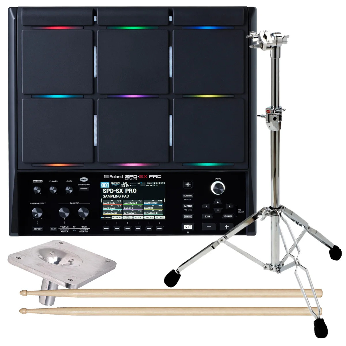 Roland SPD-SX PRO Sampling Pad PERFORMER PAK